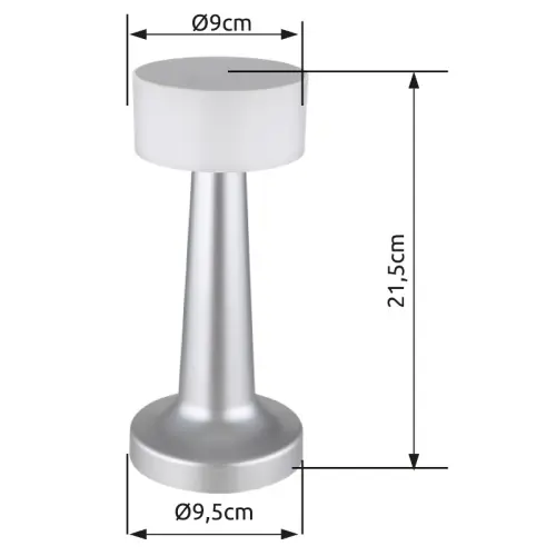 Stolové svietidlo Globo 58447N LED 1W 55lm 2700/4000/6500K 230V IP20
